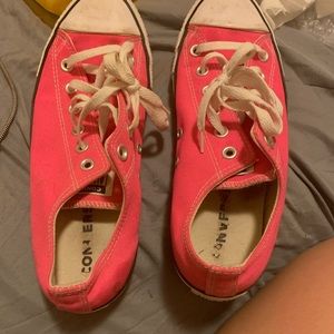Pink converse size 10